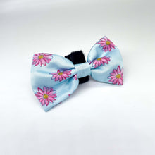 Load image into Gallery viewer, pink flower dog bow tie
